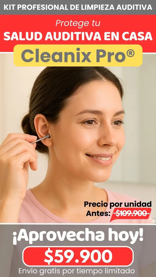 Cleanix Pro® - Kit x6 Piezas para Limpieza de Oidos