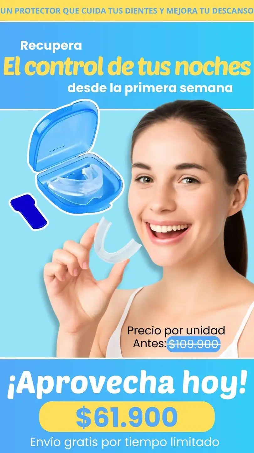 PureSleep™ - Protector Bucal Antirronquidos y Antibruxismo